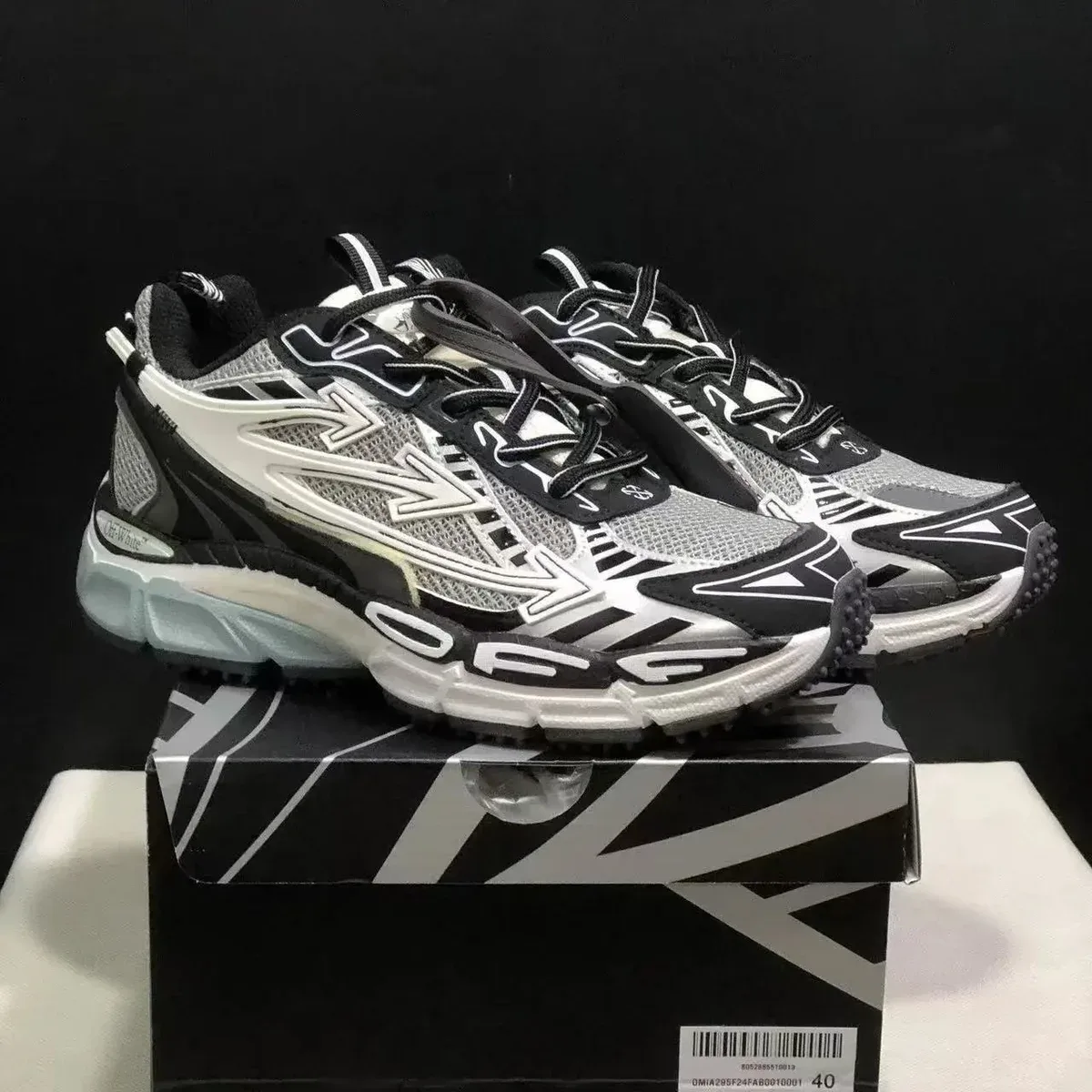 Off-White Off-White OW100 Shooter White/Black Sneakers White - 1