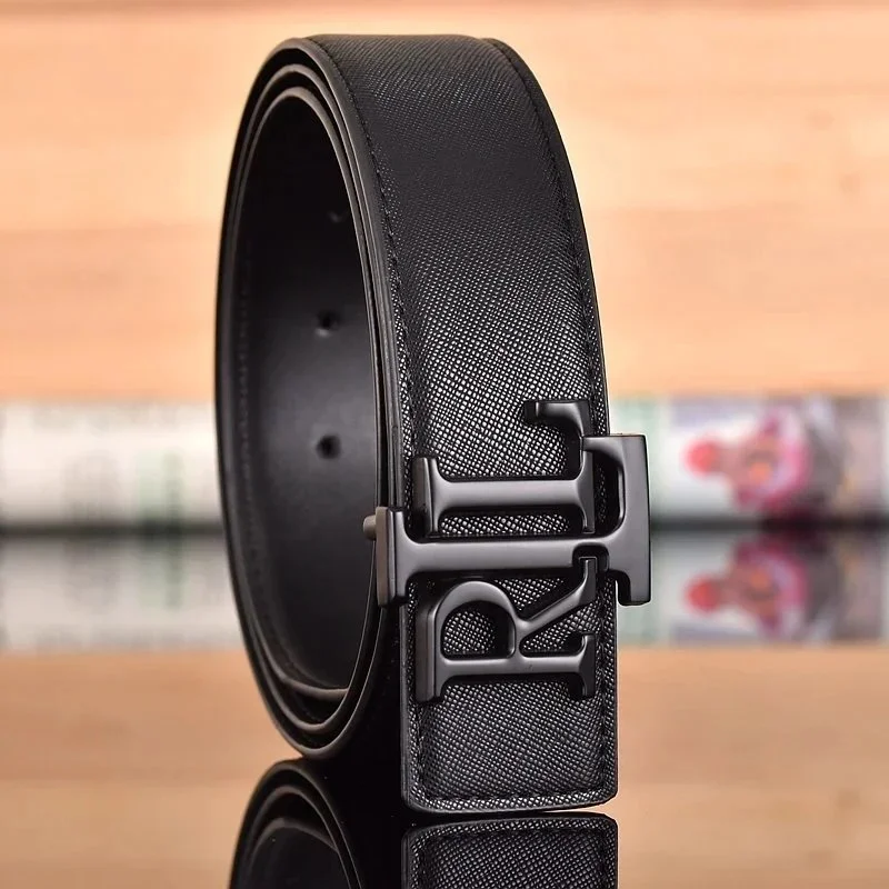 Polo Ralph Lauren Ralph Lauren Black Leather Belt with RL Buckle Black - 1