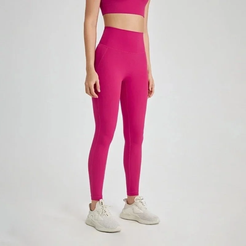Other Rose Pink High-Waisted Leggings Pink - 1