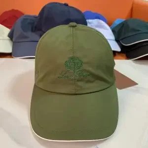 Other Olive Green Logo Cap Headwear Green - 1
