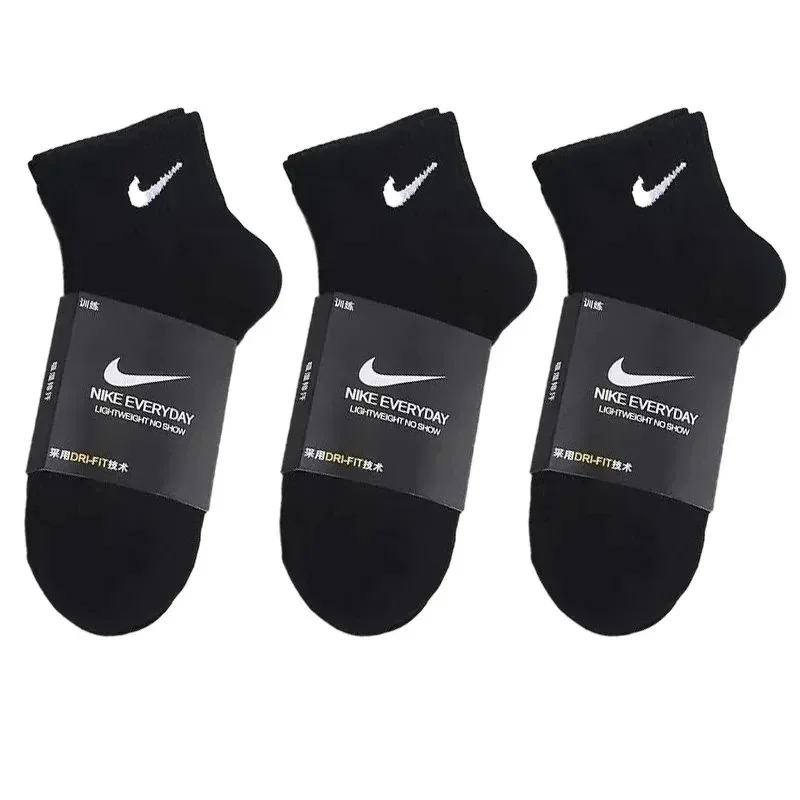 Nike Nike Everyday Lightweight No Show Socks Black Black - 1