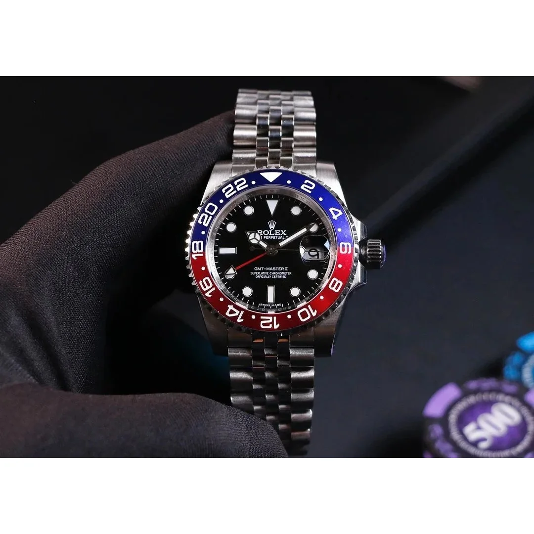 Rolex Rolex GMT-Master II Pepsi Watch Multicolor