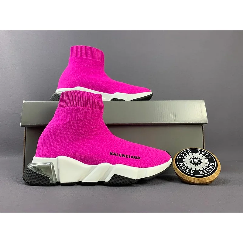 Balenciaga Balenciaga Speed Trainer Fuchsia Pink Sneakers Pink - 1