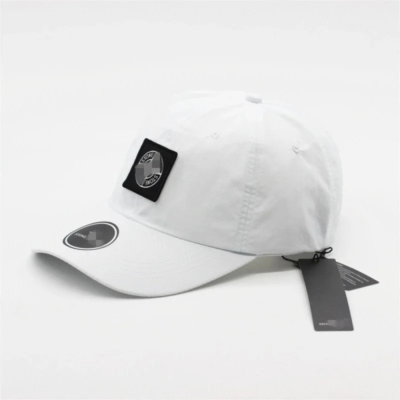 Stone Island Stone Island White Baseball Cap White