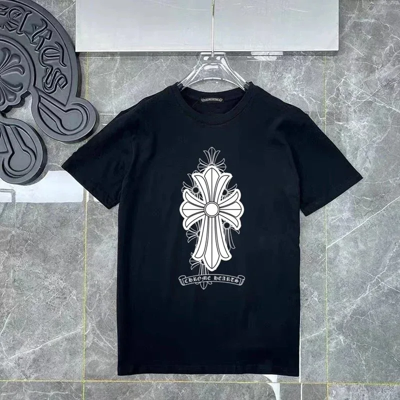 Chrome Hearts Chrome Hearts Cross Print T-Shirt Black Black - 1