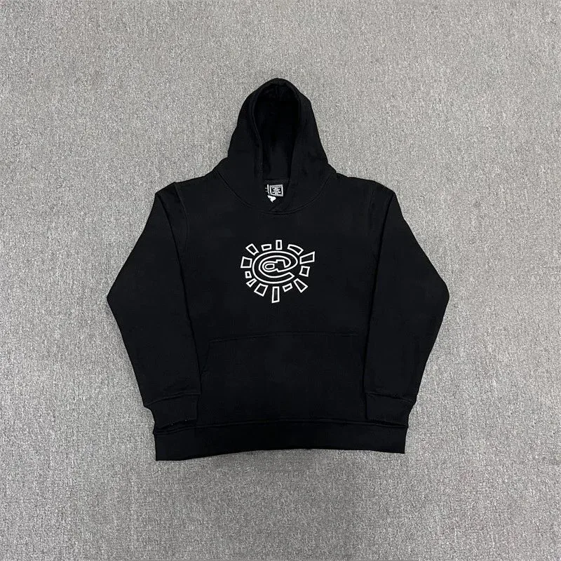 Other Black/White Graphic Hoodie Black - 1