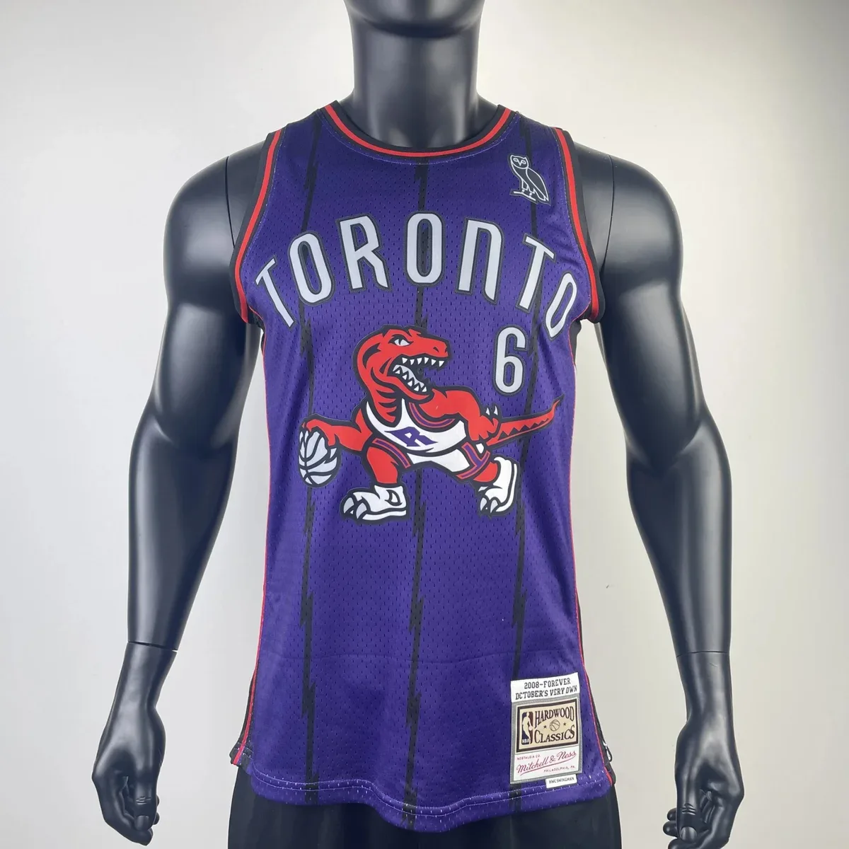 Mitchell & Ness Mitchell & Ness Hardwood Classics Toronto Raptors Jersey Purple Purple