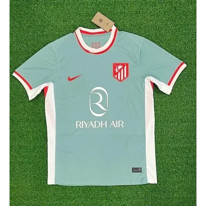 Nike Nike Atletico Madrid Sky Blue/Red/White Football Jersey Blue