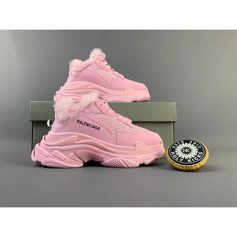 Balenciaga Balenciaga Triple S Pink Sneakers Pink