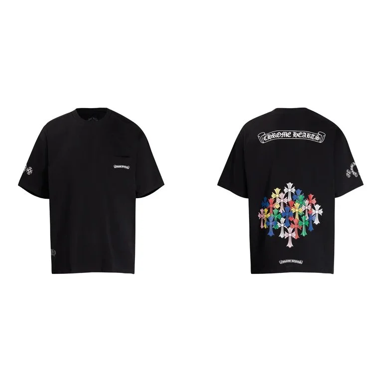 Chrome Hearts Chrome Hearts CH Cross Black T-Shirt Black - 1