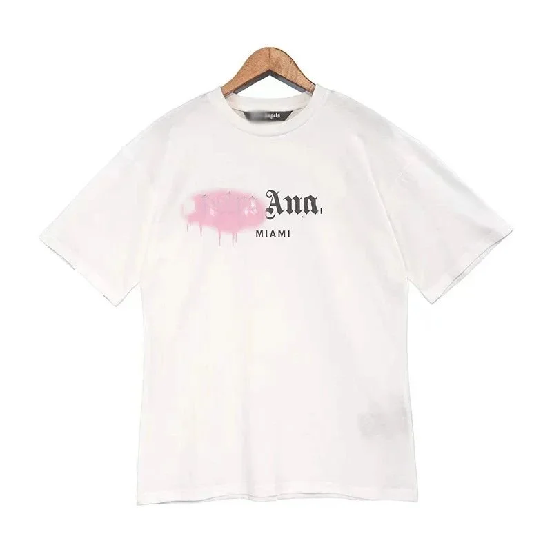 Palm Angels Palm Angels Ana Miami White T-Shirt White - 1