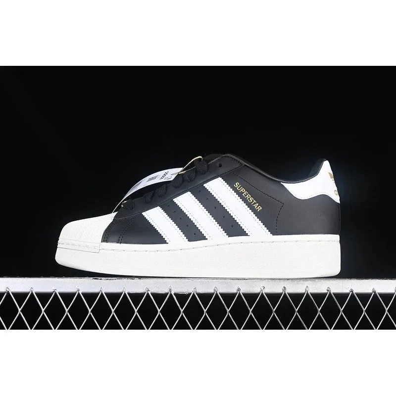 Adidas Adidas Superstar Black/White Sneakers Black - 1