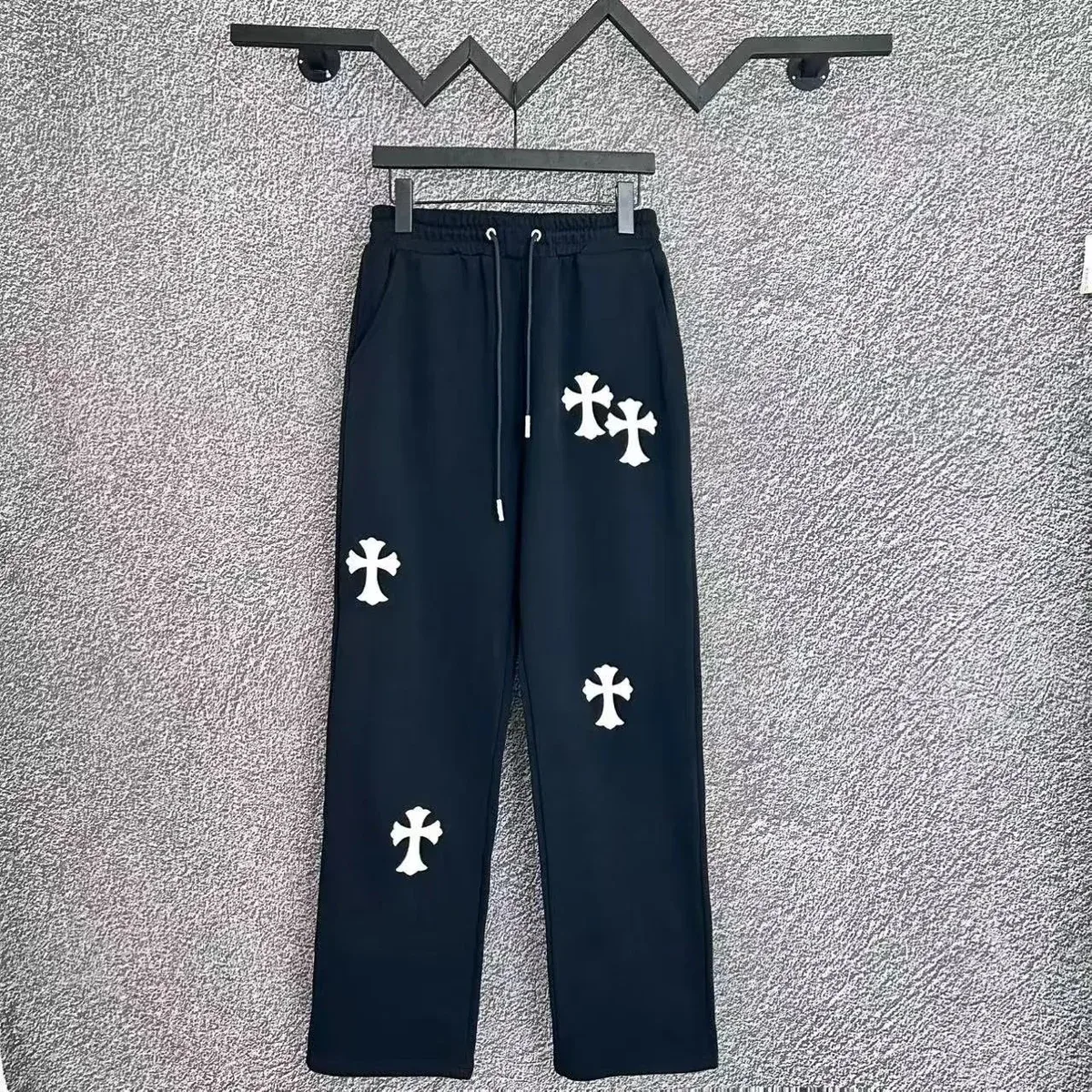 Chrome Hearts Chrome Hearts CH Cross Black Trousers Black