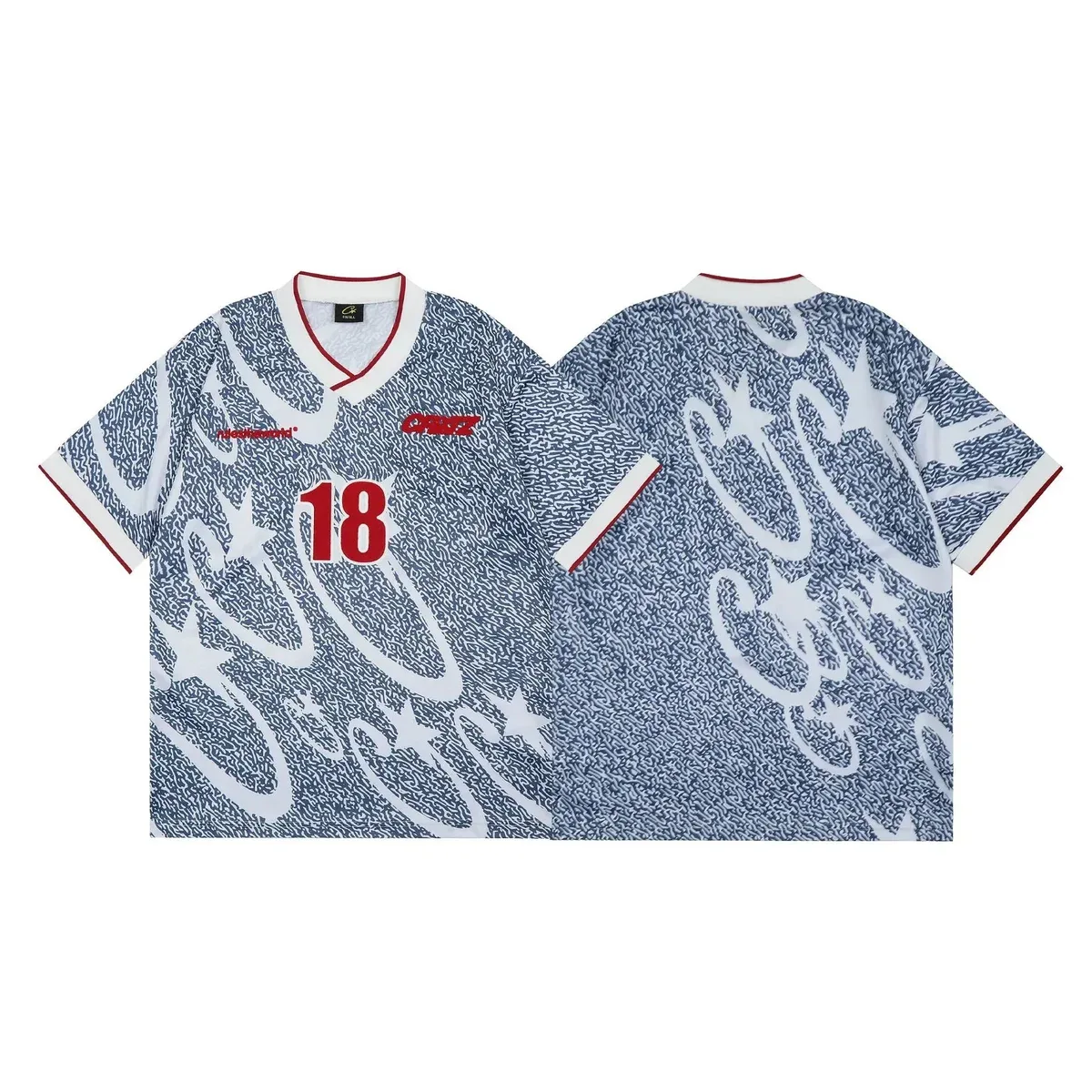 Other Syna World Tribal Print Jersey T-Shirt Blue - 1