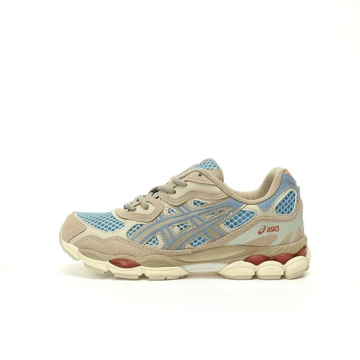 ASICS ASICS Gel-Nimbus 24 Beige/Blue Sneakers Beige - 1