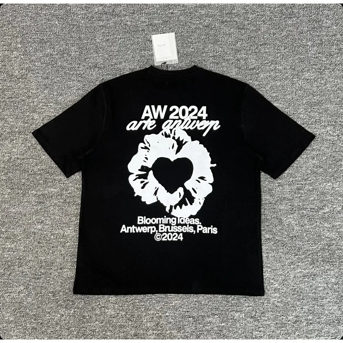 A Bathing Ape A Bathing Ape AW 2024 Black T-Shirt Black - 1