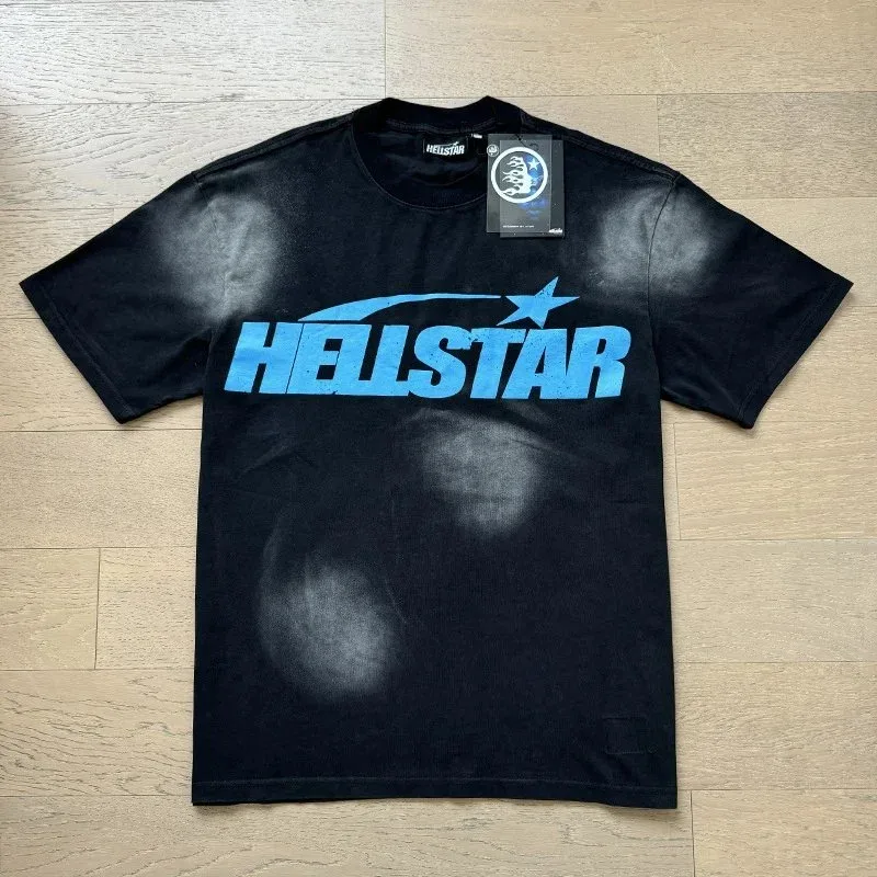 Hellstar Hellstar Washed Black T-Shirt Black - 1