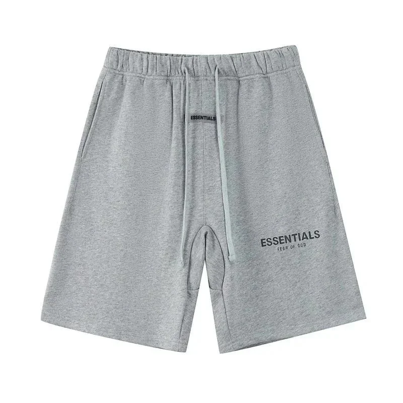 Fear of God Fear of God Essentials 2201 Light Grey Shorts Grey - 1