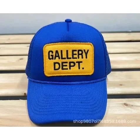 Gallery Dept. Gallery Dept. Blue Patch Embroidery Trucker Cap Blue