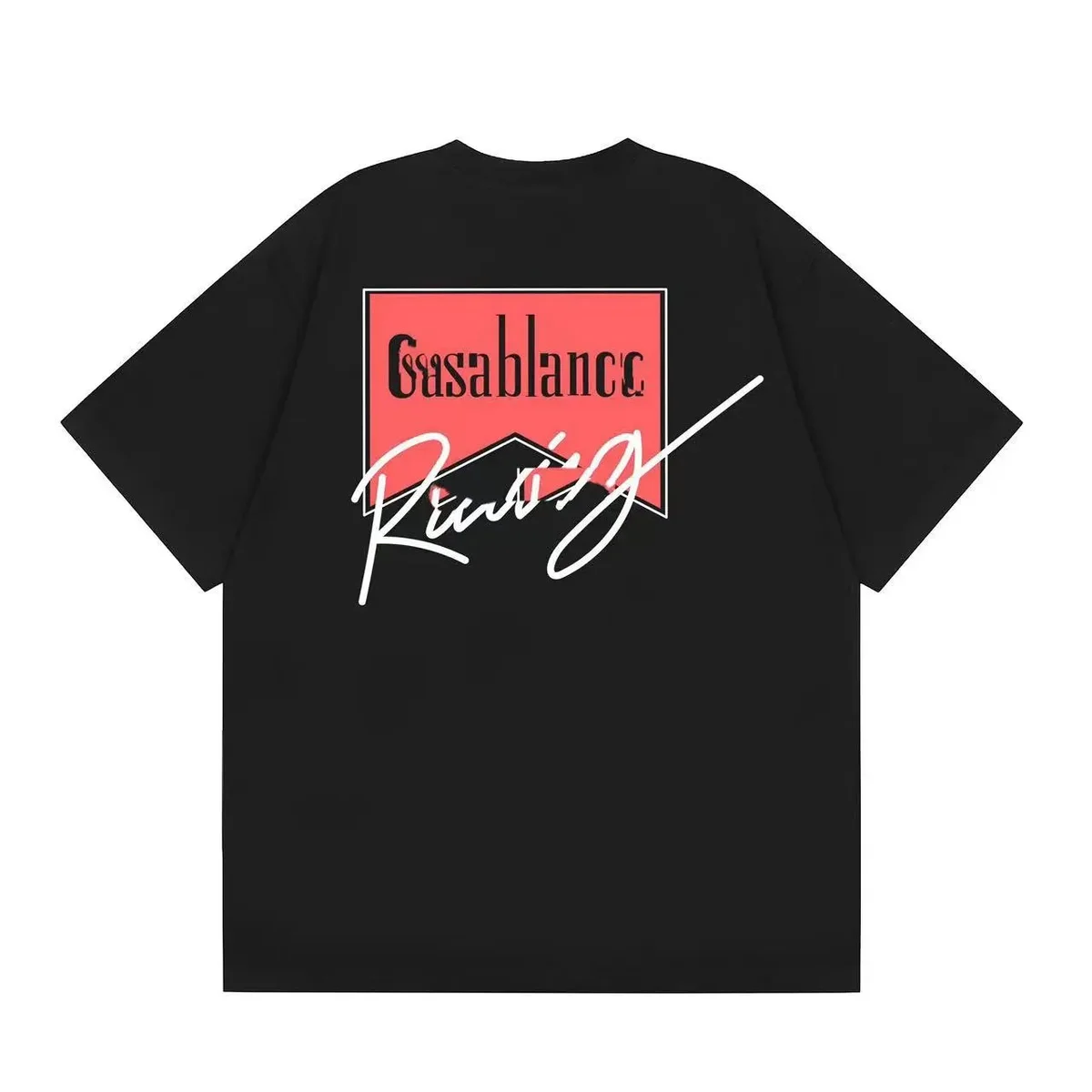 Casablanca Casablanca Rising Black T-Shirt Black