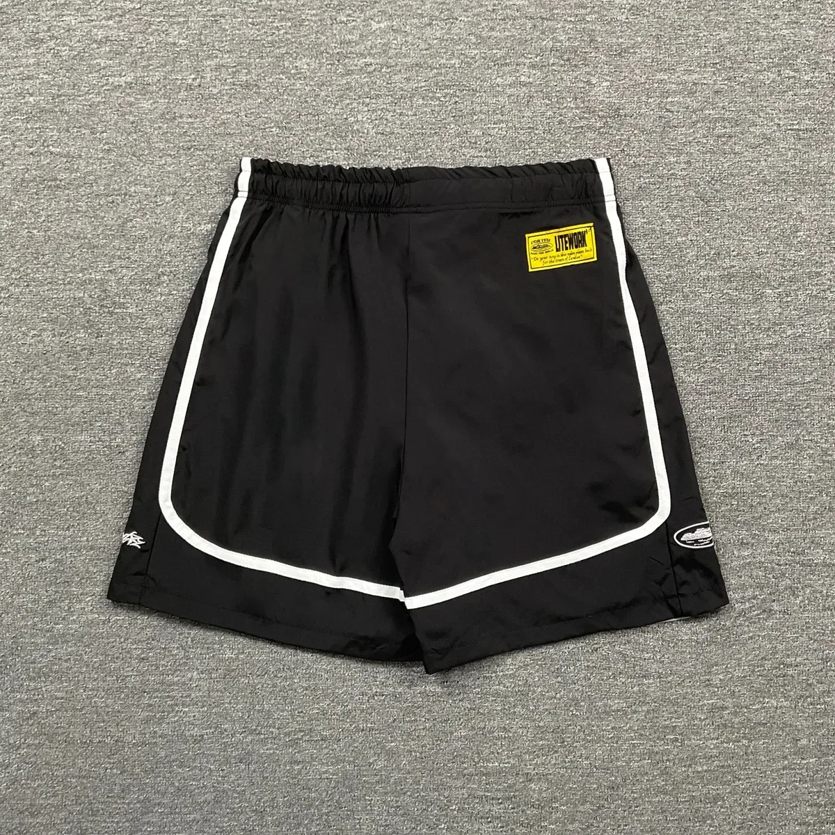 Other LiteWork Black & White Basketball Shorts Black - 1
