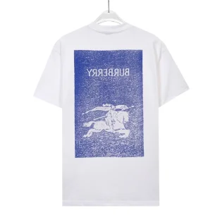 Burberry Burberry Knight White/Blue T-Shirt White