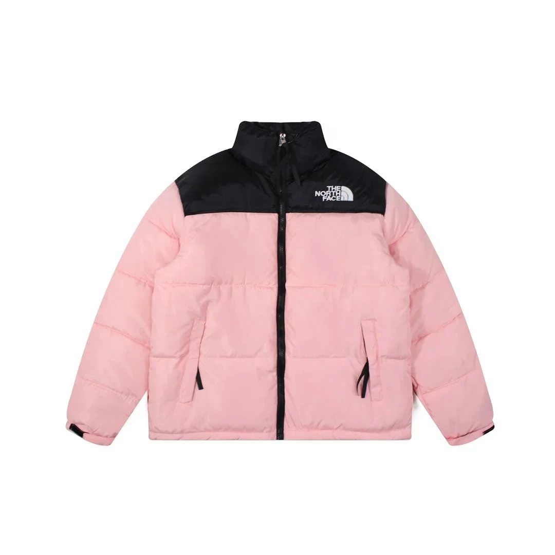 The North Face The North Face Nuptse Pink/Black Puffer Jacket Pink