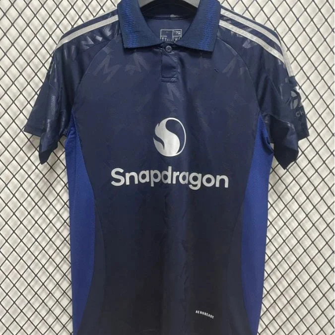 Other Manchester United Away Jersey Navy Blue Polo Shirt Navy - 1
