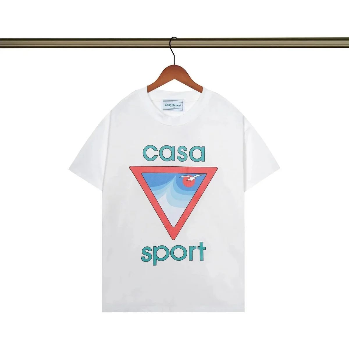 Casablanca Casablanca Casa Sport White T-Shirt White - 1