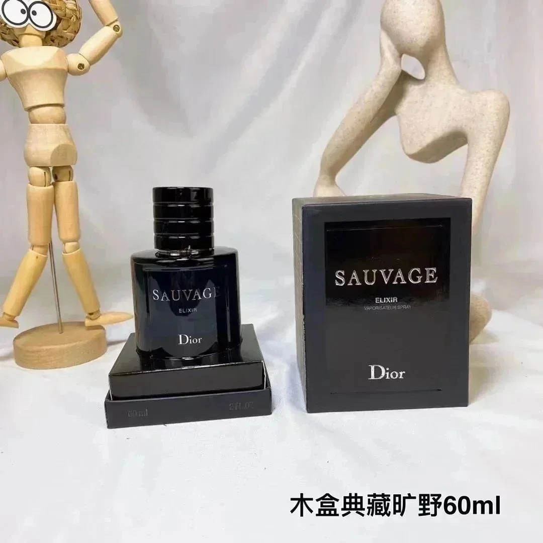 Dior Dior Sauvage Elixir Wooden Box Collector's Edition 60ml Perfume Black