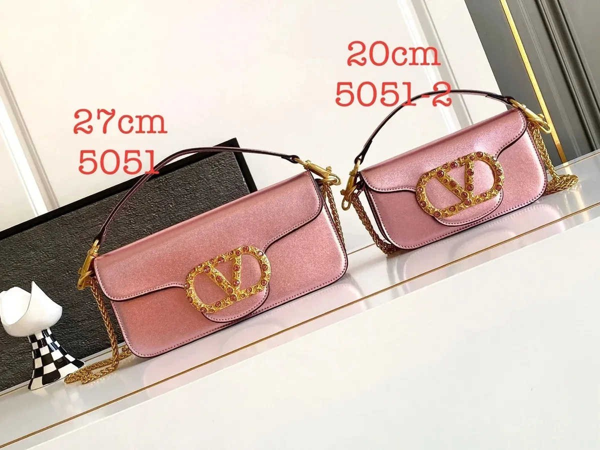 Valentino Valentino VLTN 5051 Pink Crystal Bag Pink - 1