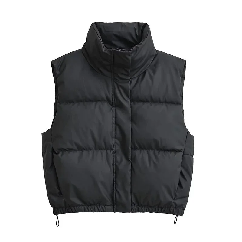 Other Unisex Black Padded Vest Black - 1