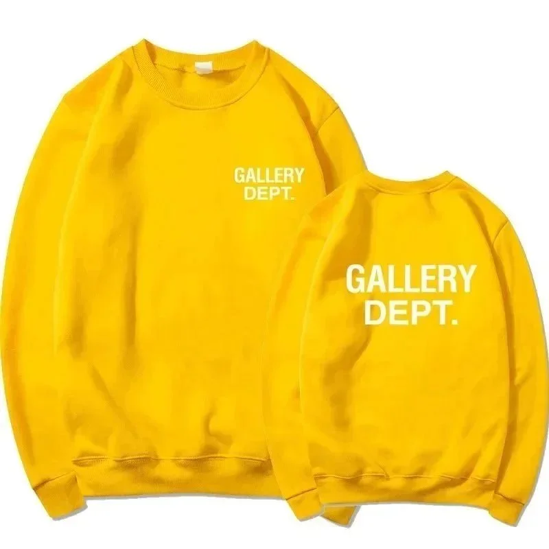 Gallery Dept. Gallery Dept. Yellow 'GALLERY DEPT.' Sweatshirt Yellow - 1