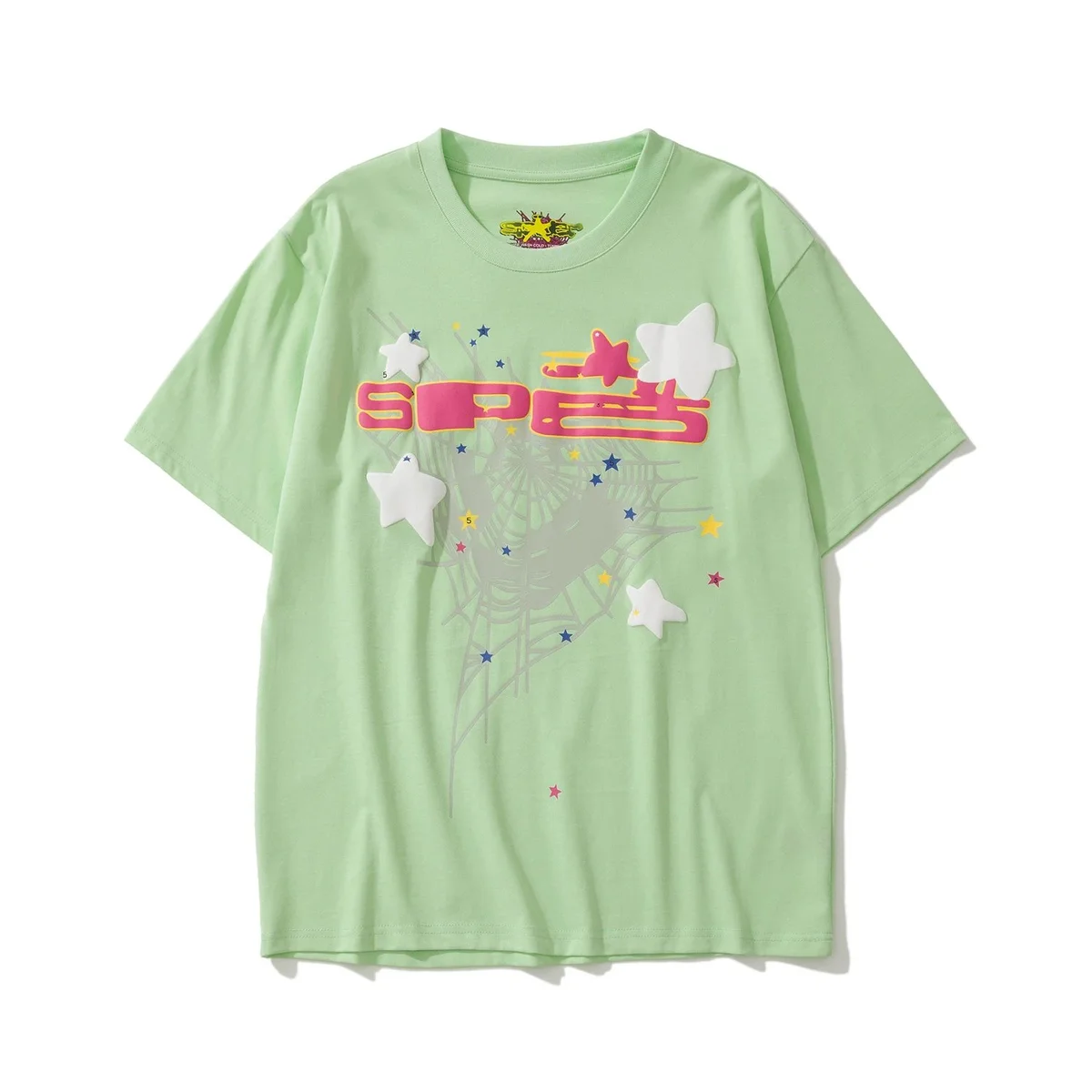 Other Light Green 'SP' Star Print T-Shirt Green - 1