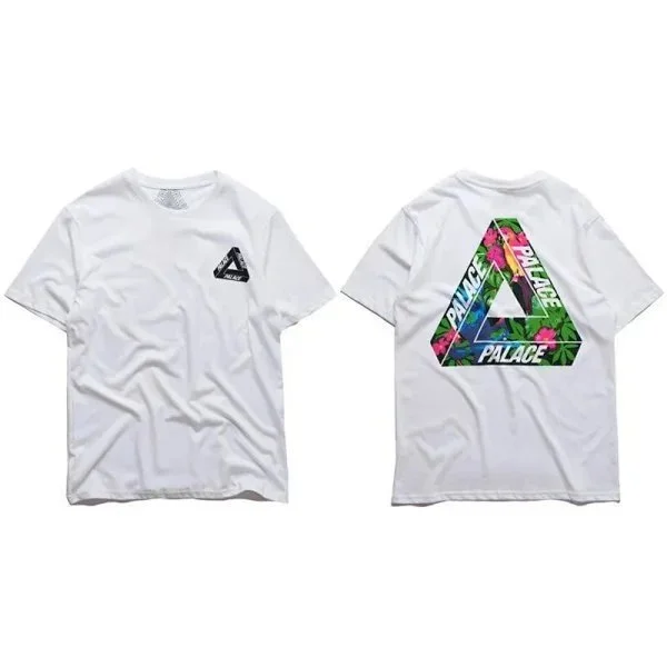 Palace Palace Floral Triangle White T-Shirt White