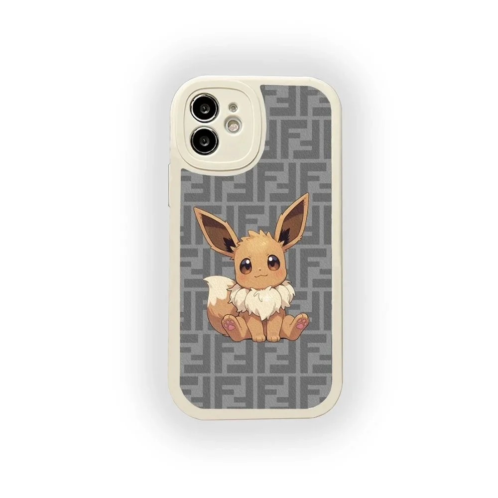 Fendi Fendi FF Monogram Eevee Grey Phone Case Grey