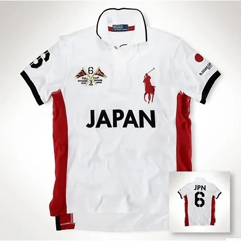 Polo Ralph Lauren Polo Ralph Lauren Japan Polo Bear White Red Shirt White - 1