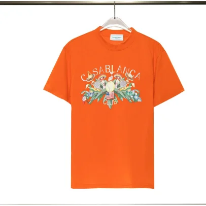 Casablanca Casablanca Orange Graphic T-Shirt Orange