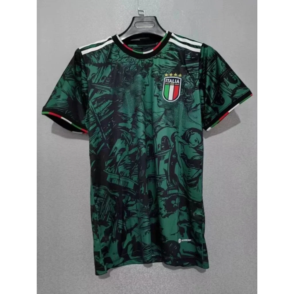 Adidas Adidas Classic Football Italia Green Jersey Green - 1
