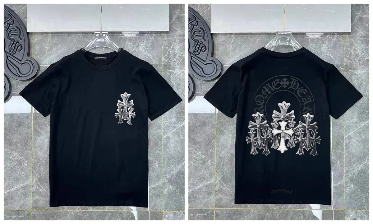 Chrome Hearts Chrome Hearts CH Cross Black T-Shirt Black