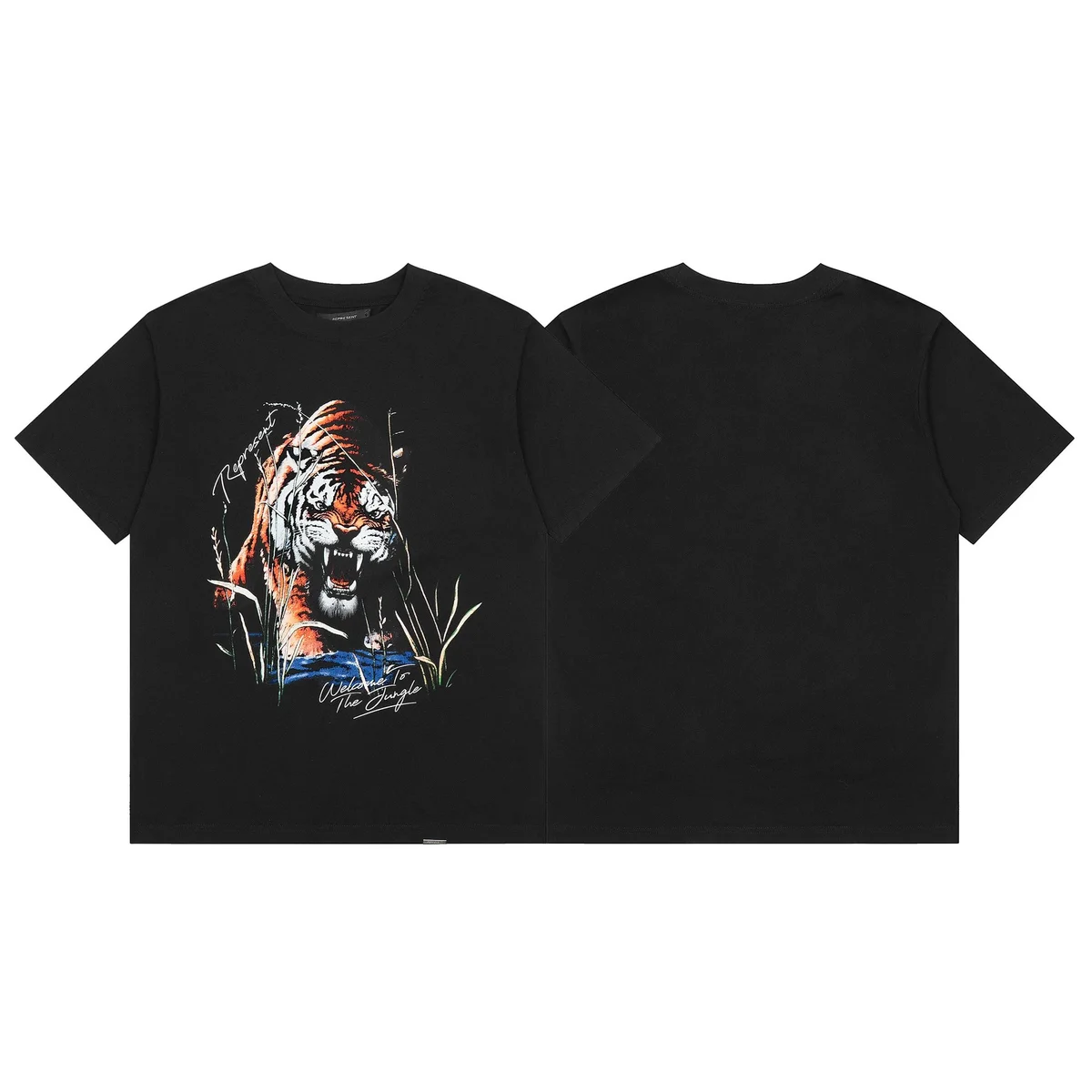 Represent Represent Welcome to The Jungle Black T-Shirt Black