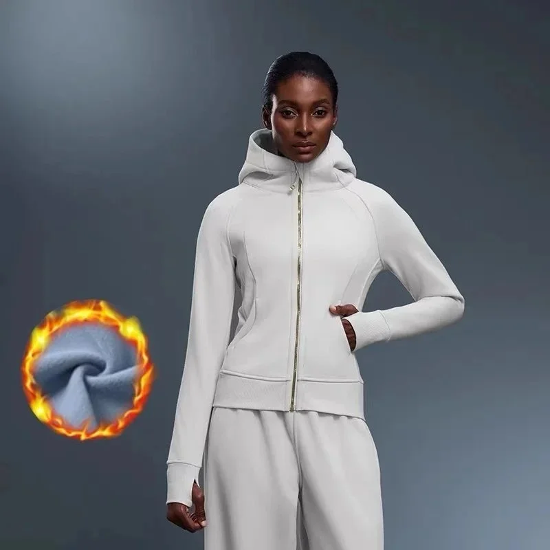 Other Bone White Hooded Zip-Up Jacket Set White - 1