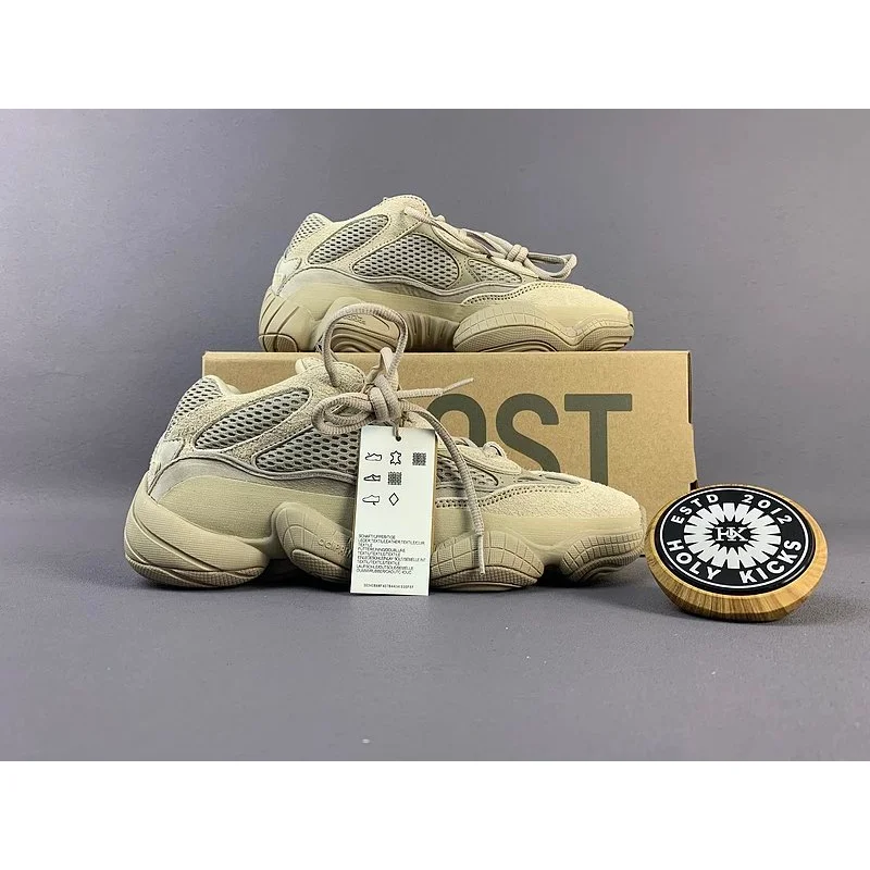 Adidas Adidas Yeezy 500 'Slate' Sneakers Grey - 1