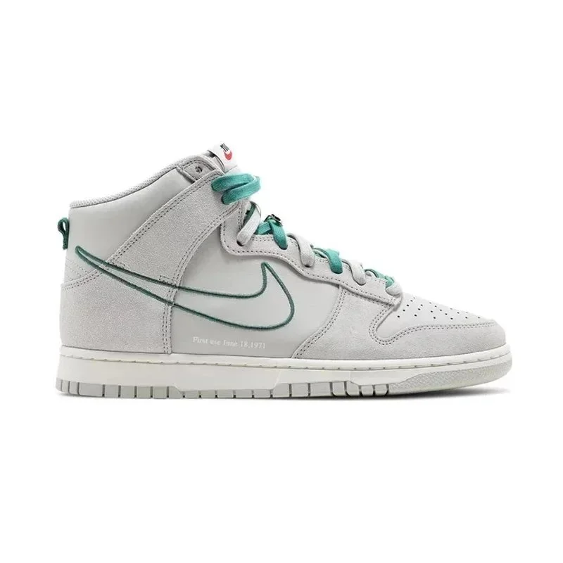 Nike Nike Dunk High Green Noise Sneakers Grey