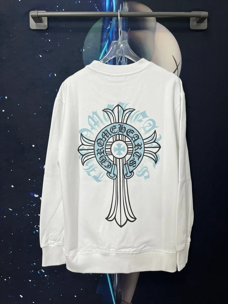 Chrome Hearts Chrome Hearts CH Cross White Hoodie White - 1