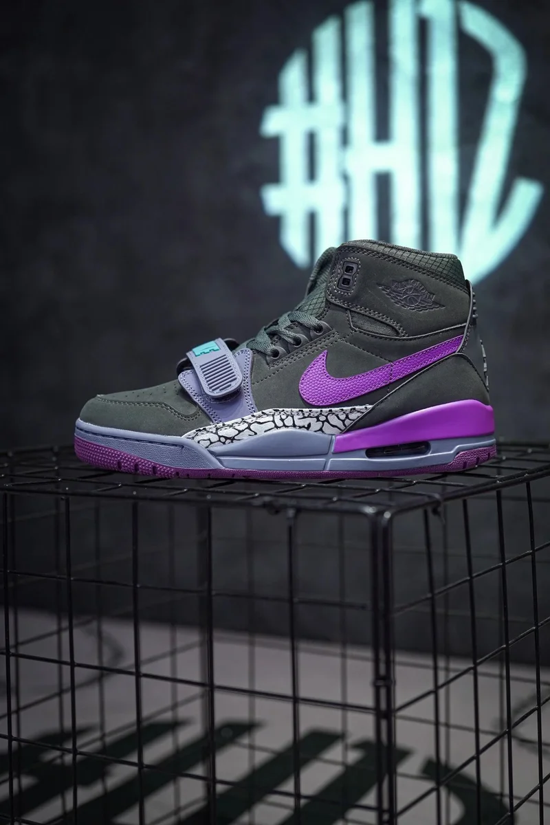 Jordan Jordan Air Jordan Olive Green/Purple Sneakers Green