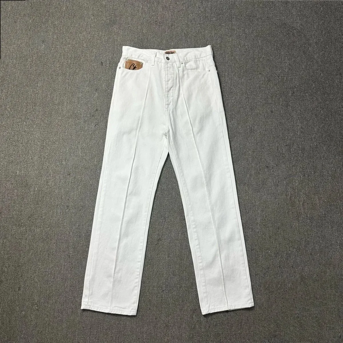 Other White Straight-Leg Jeans White - 1