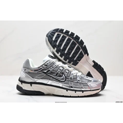 Nike Nike P-6000 Silver/Black Sneakers Silver