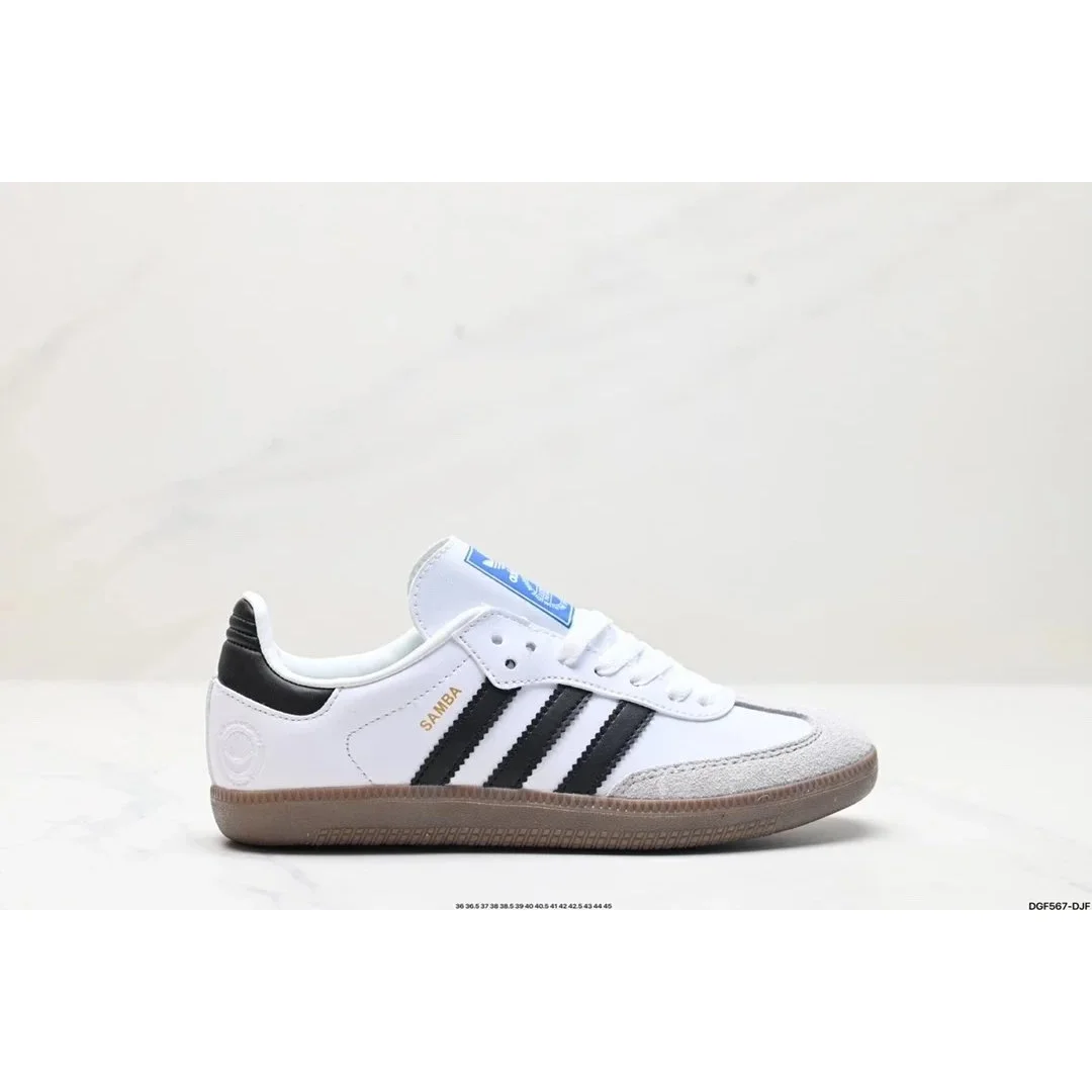 Adidas Adidas Samba White/Black Gum Sneakers White