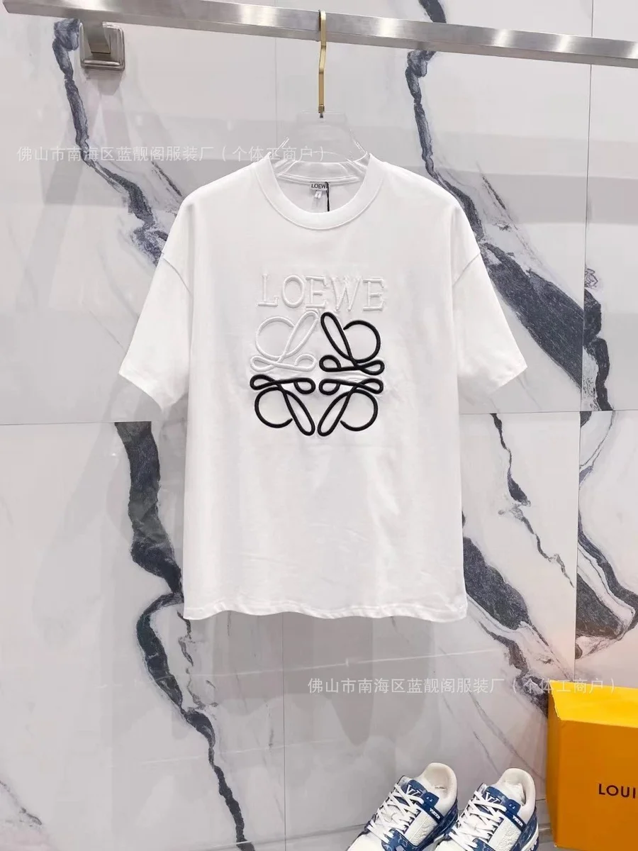 Loewe Loewe Anagram White T-Shirt White